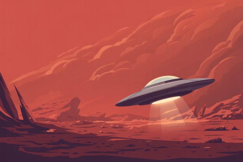 Mars landing team game
